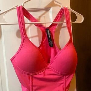 Active USA Bright Pink Sports Bra